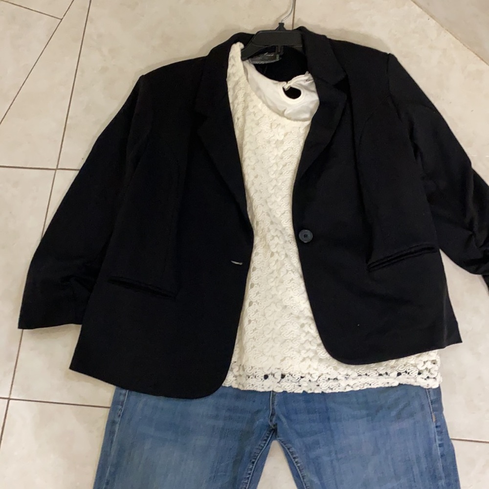 Black blazer